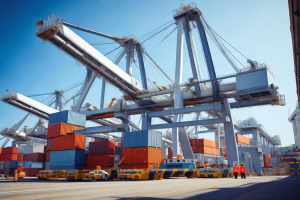 日本港口集装箱操作